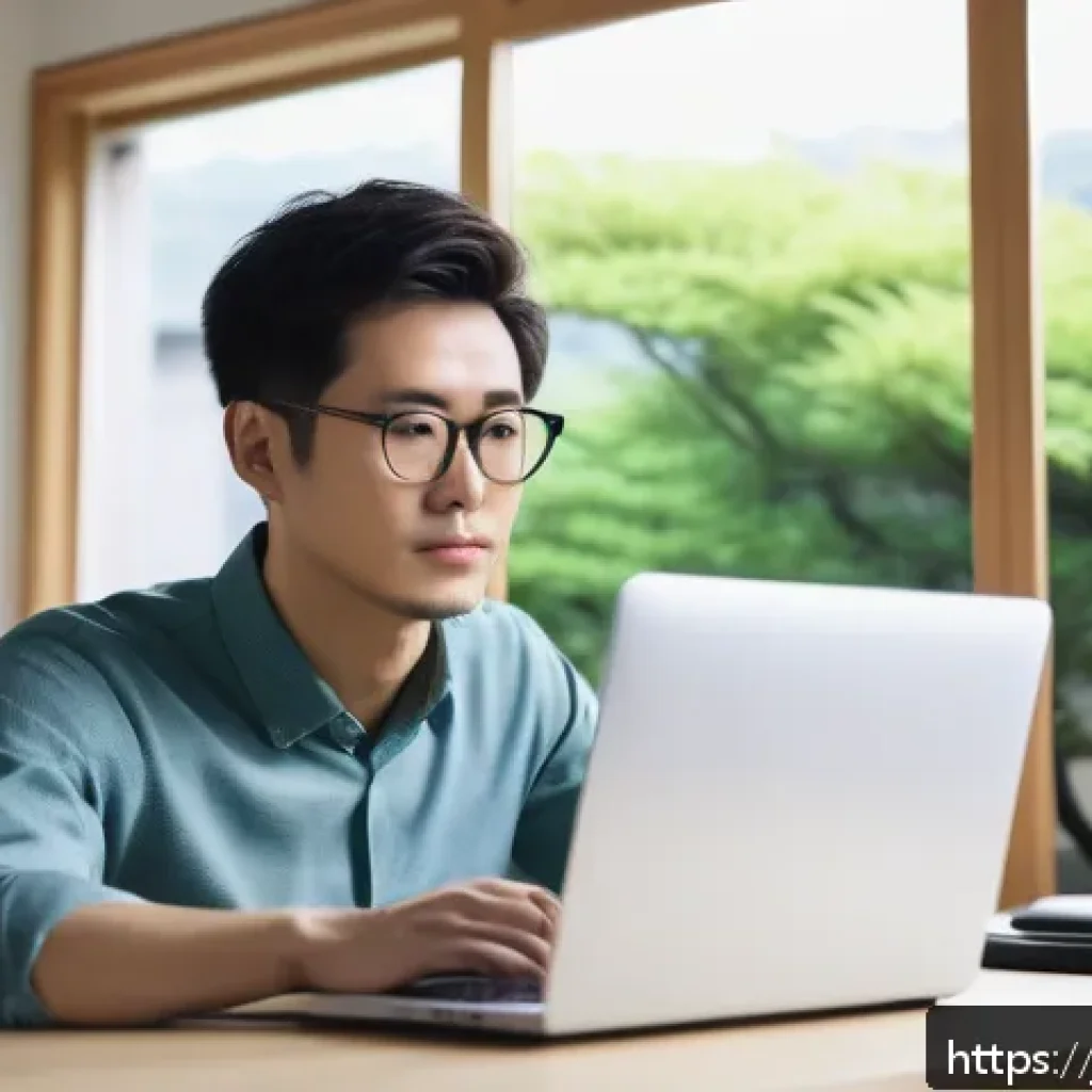 CFA 학습에 적합한 온라인 강의 - A focused Japanese adult professional studying for the CFA exam in a modern home office, wearing cas...